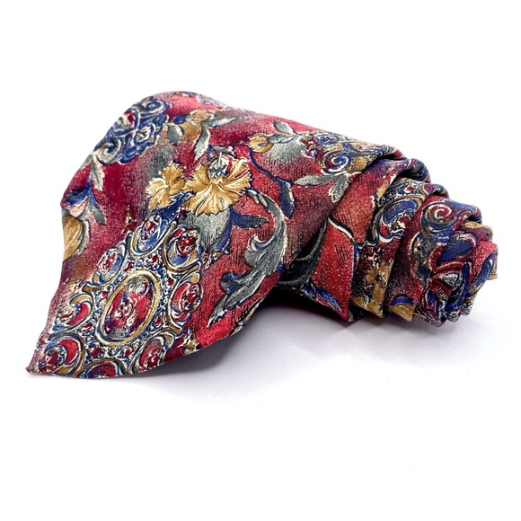 Karl Lagerfeld Other - Karl Lagerfeld Tie Silk Floral Pattern